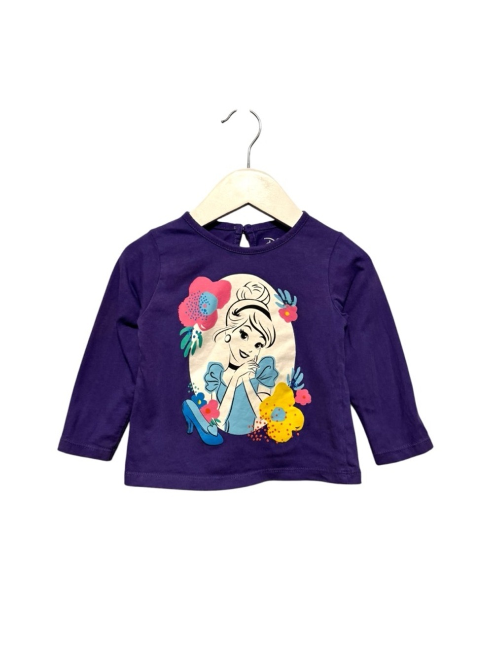 ⭐️ 5/$30 Babyhug Kids Disney Cinderella LS Shirt size 12-18 Months